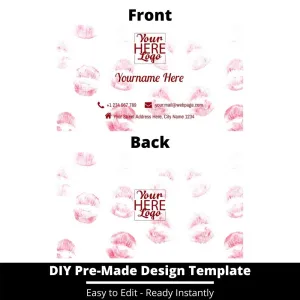Business Card Design Template 92