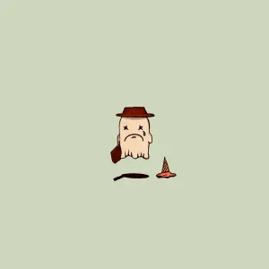 Business Ghost Art Print