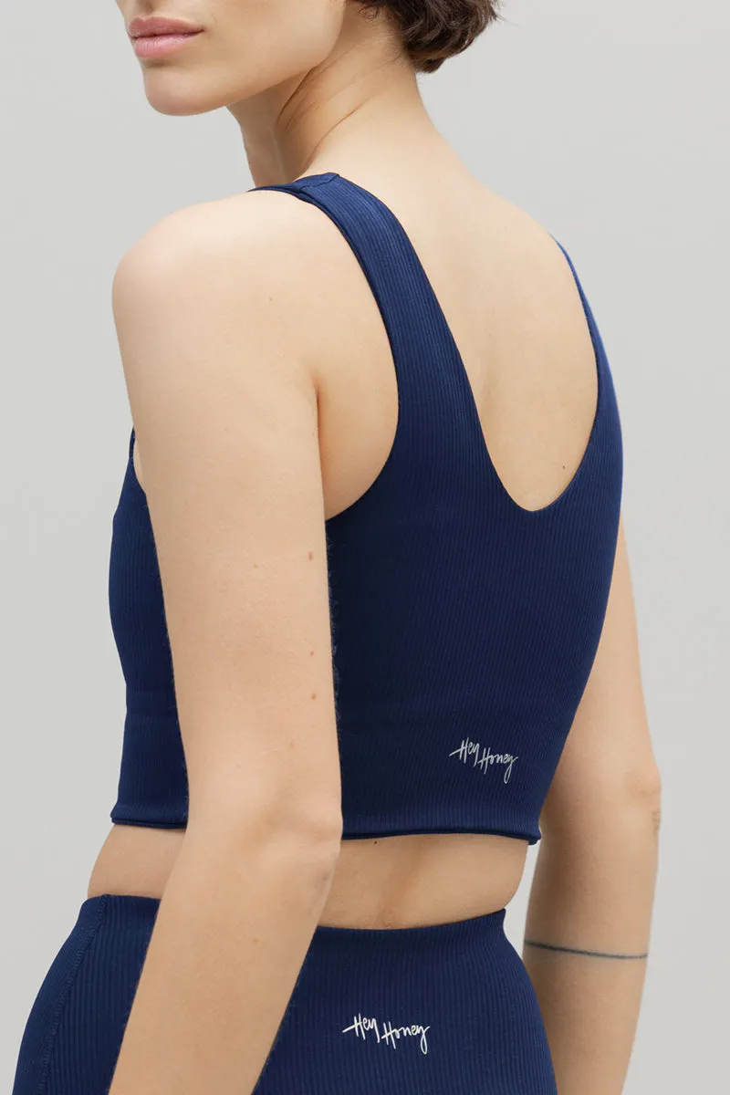 Bustier Ripped Blue Depth