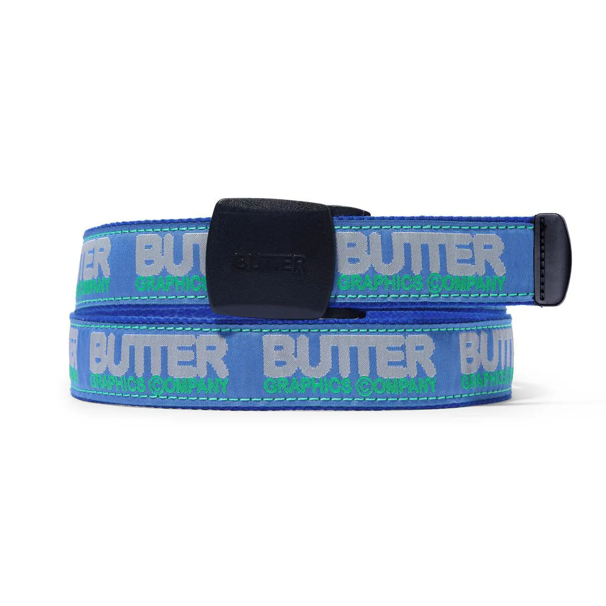 Butter Goods - Program Woven Belt Blue
