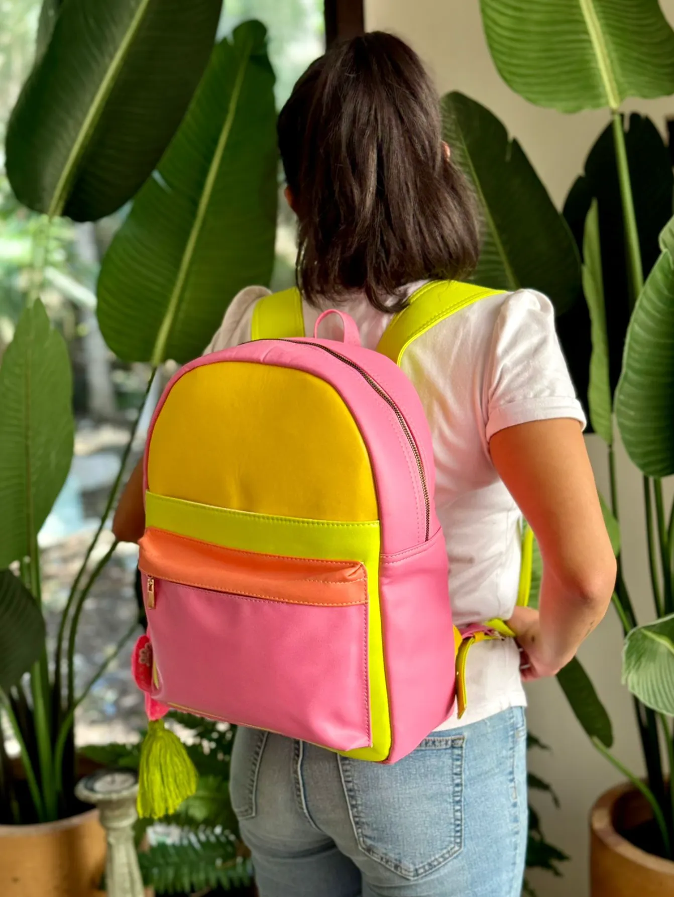 Cabo Backpack -  Citrus Splash