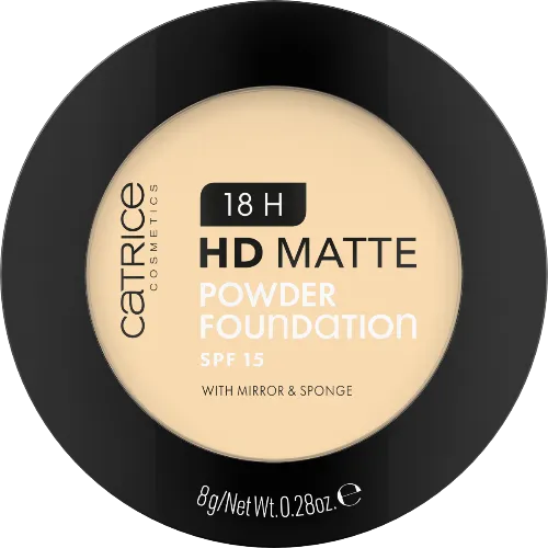 Catrice HD Matte Powder Foundation 18H 010W
