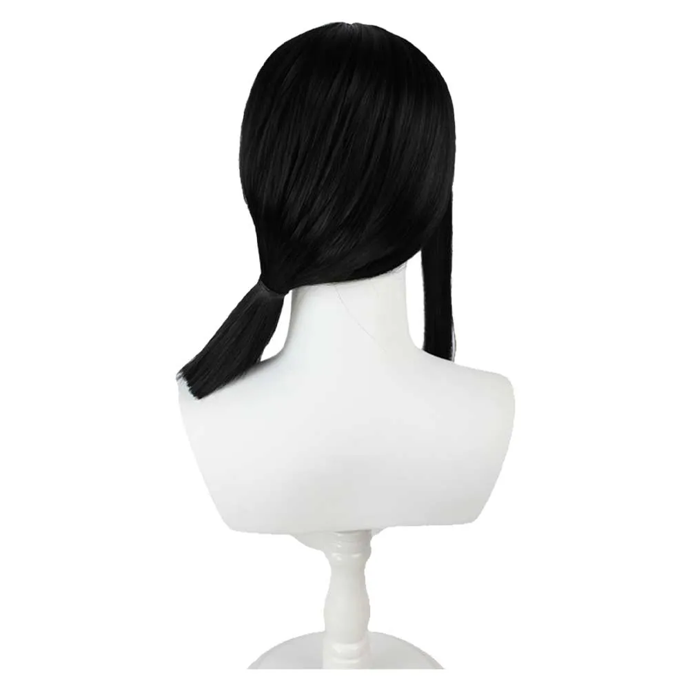 Chainsaw Man Higashiyama Kobeni Anime Character Cosplay Black Wig Heat Resistant Synthetic Hair Carnival Halloween Party Props