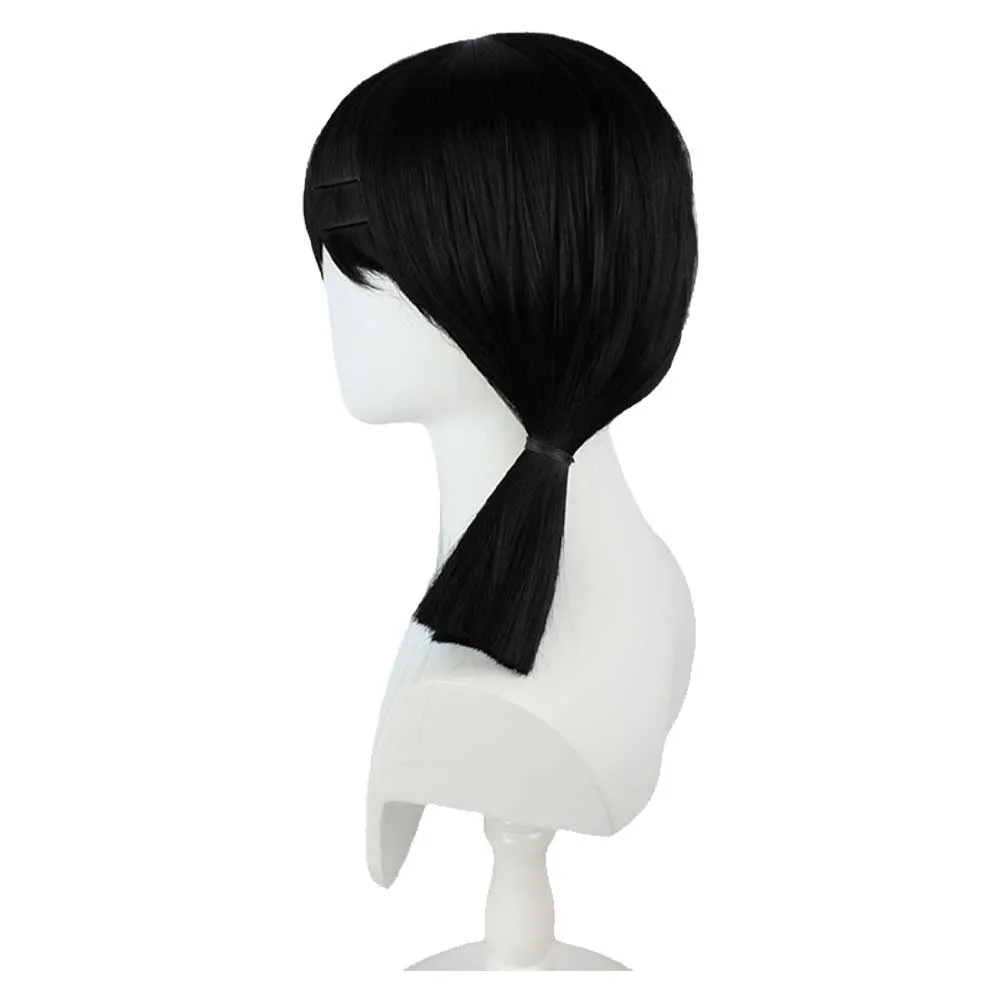 Chainsaw Man Higashiyama Kobeni Anime Character Cosplay Black Wig Heat Resistant Synthetic Hair Carnival Halloween Party Props