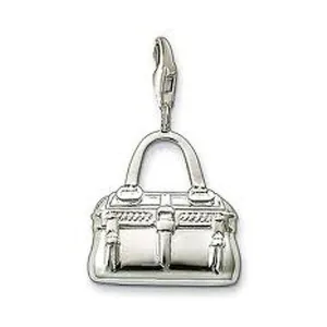 Charm 0487 Silver Handbag