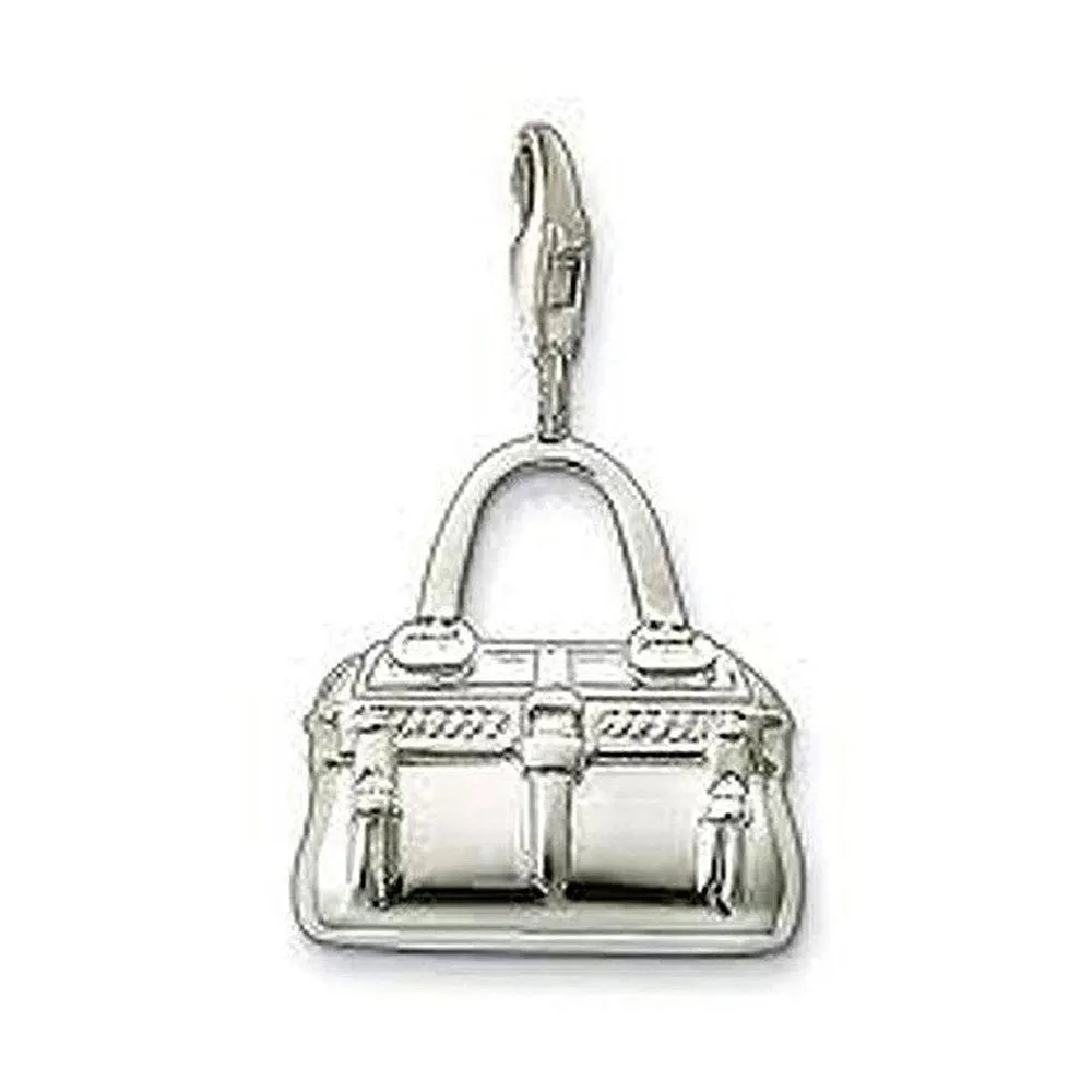 Charm 0487 Silver Handbag