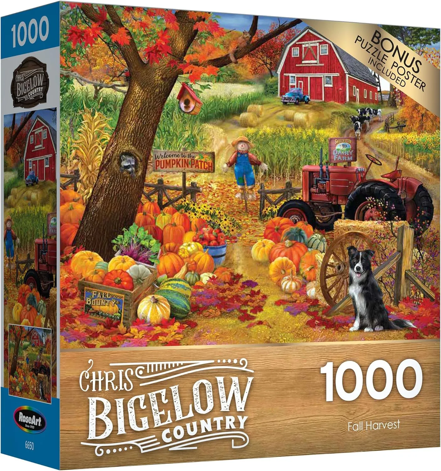 Chris Bigelow 1000 PC Jigsaw Puzzle - Hot Rod Garage