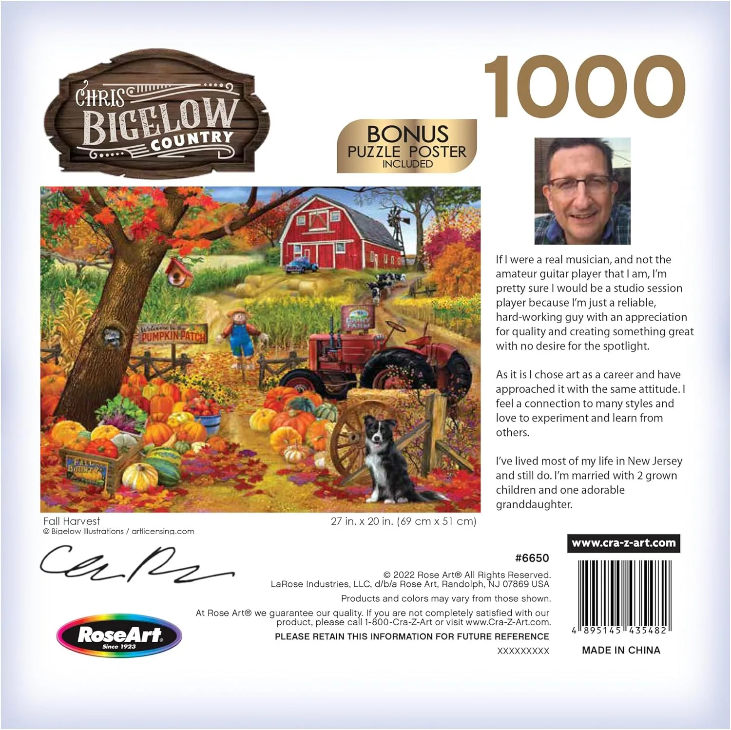 Chris Bigelow 1000 PC Jigsaw Puzzle - Hot Rod Garage