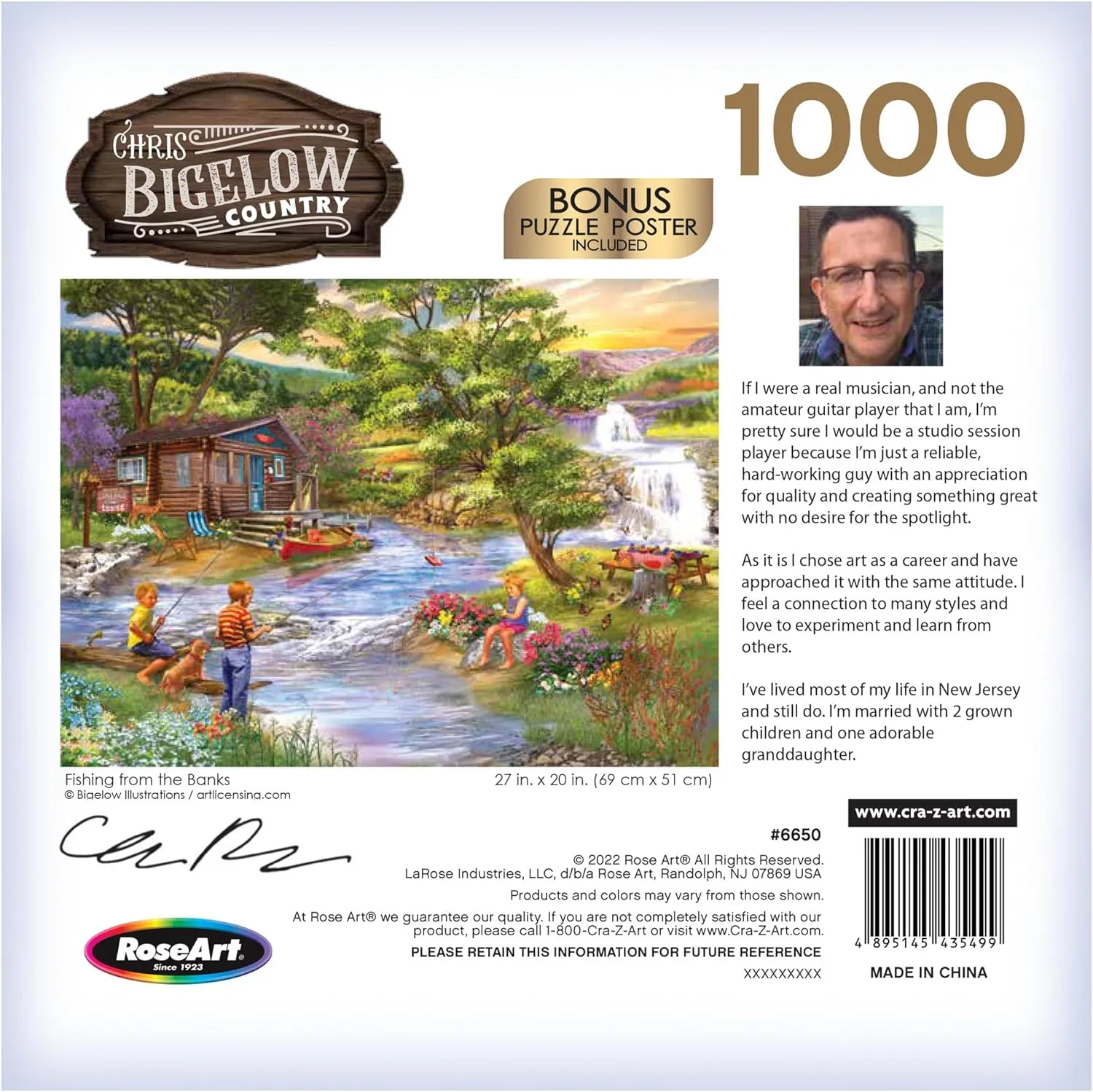 Chris Bigelow 1000 PC Jigsaw Puzzle - Hot Rod Garage