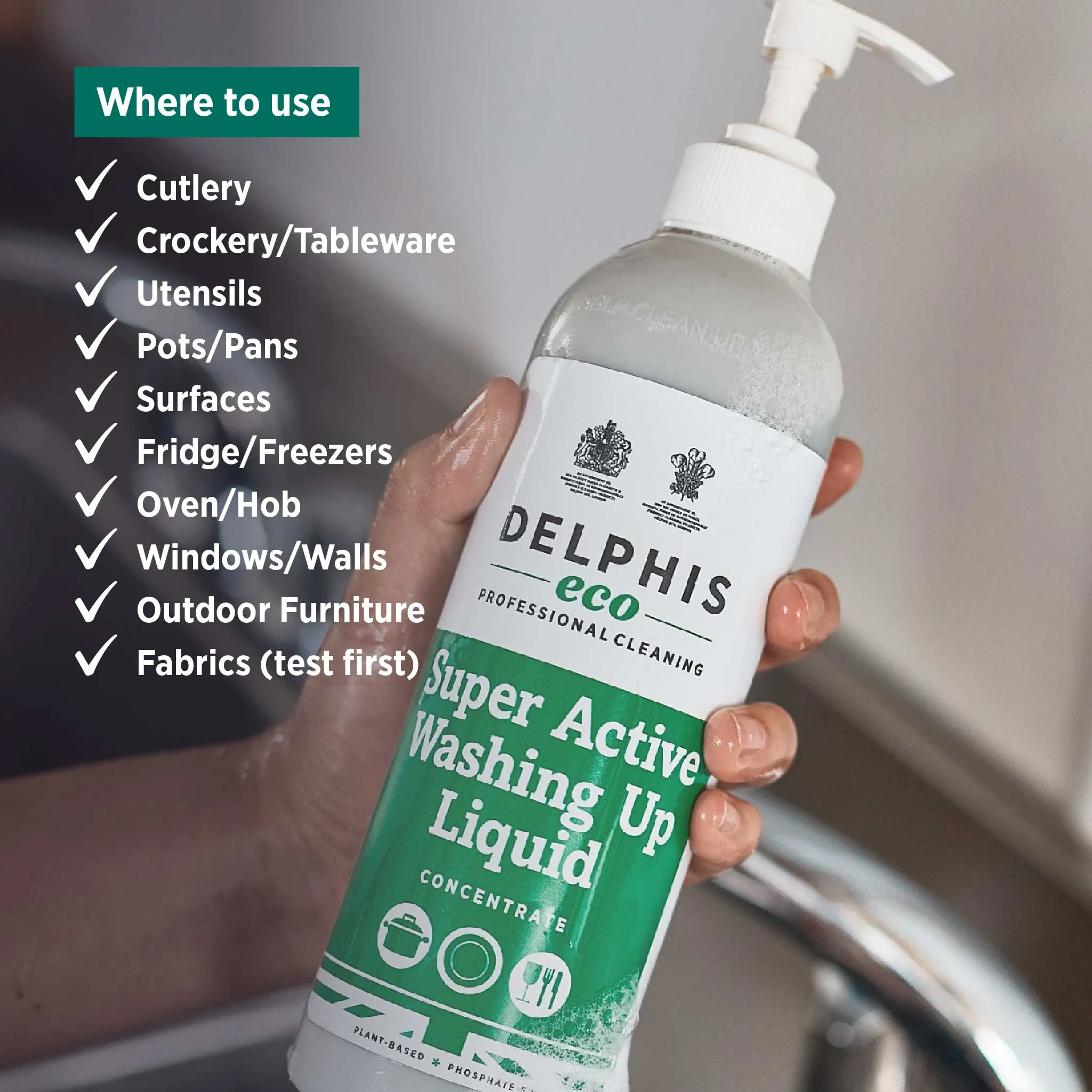 Commercial Super Active Washing Up Liquid 500ml (Concentrate)