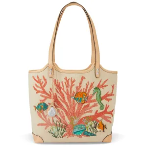 Coral Tote