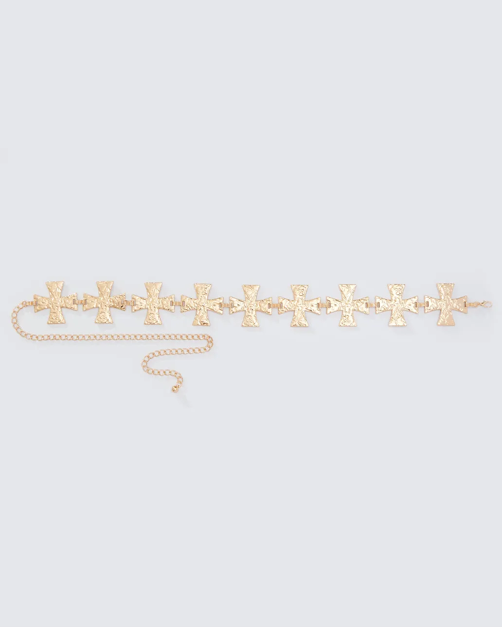 CROSS CHAIN BELT