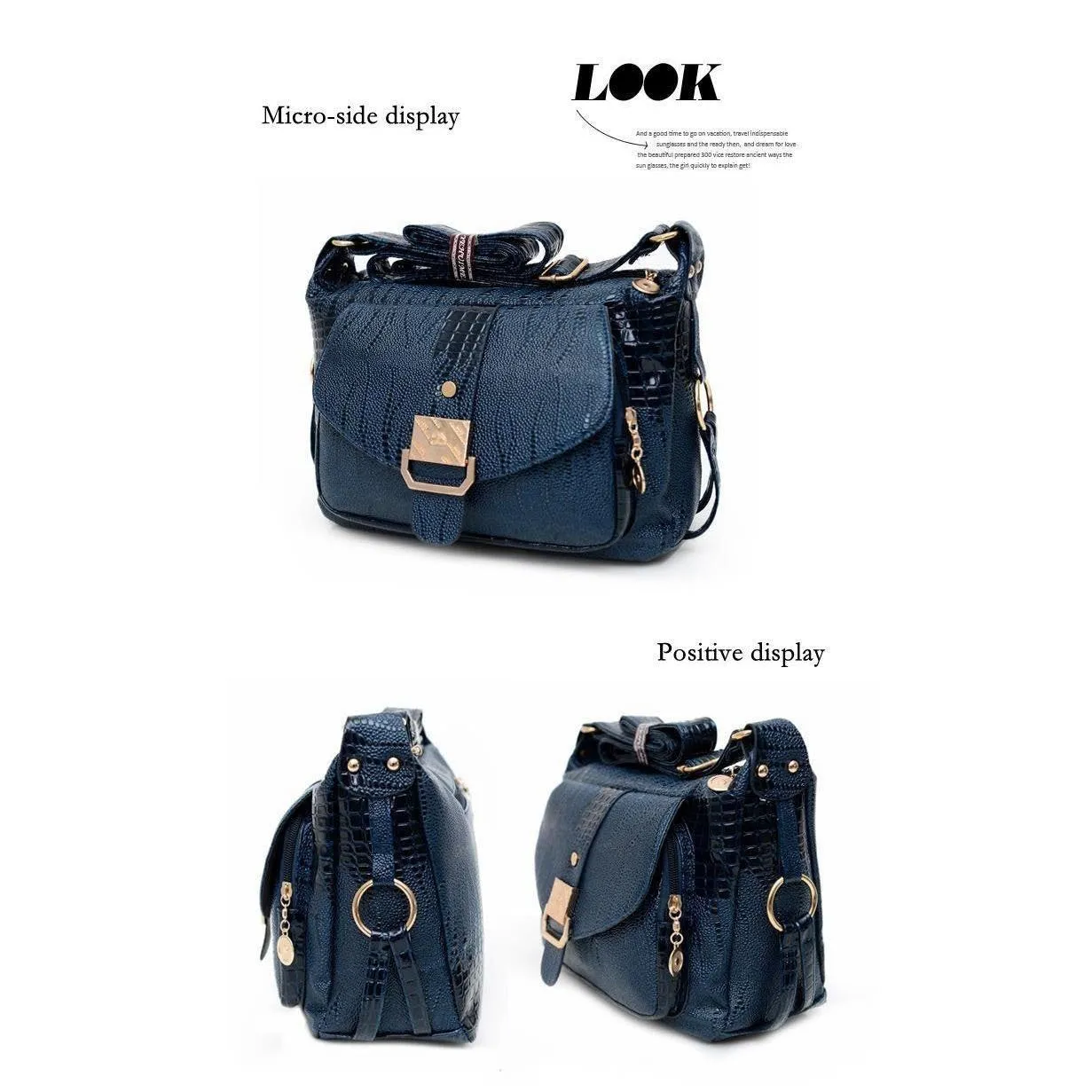 Crossbody / Shell Bag <br>Vegan-Leather