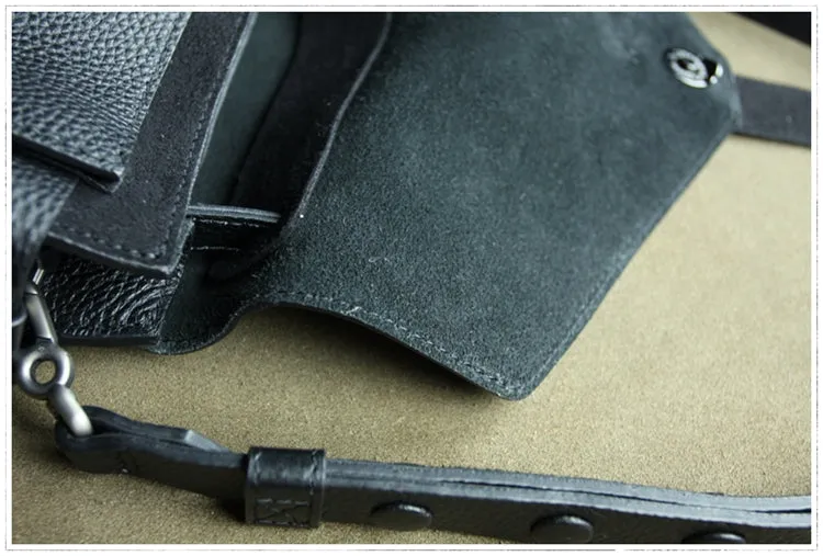 Cute Dark Gray Leather Womens Satchel Handbag Satchel Shoulder Bag Mini Satchel Bag for Women