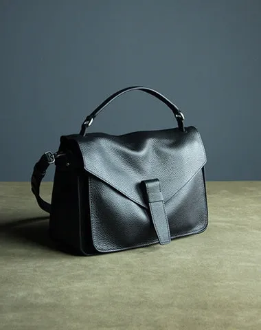 Cute Gray Mini Leather Womens Satchel Handbag Small Satchel Shoulder Bag Small Satchel Bag for Women