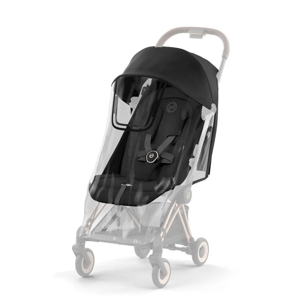 CYBEX Coya Ultra-compact Pushchair with Matt Black Frame - Cozy Beige