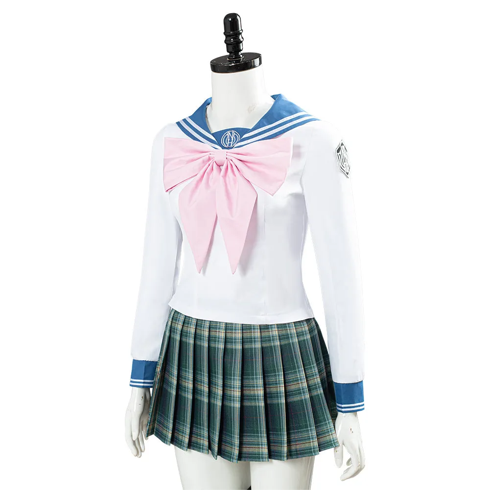 Danganronpa 3 SAYAKA MAIZONO Women Uniform Dress Outfit Cosplay Costume Halloween Carnival Costume