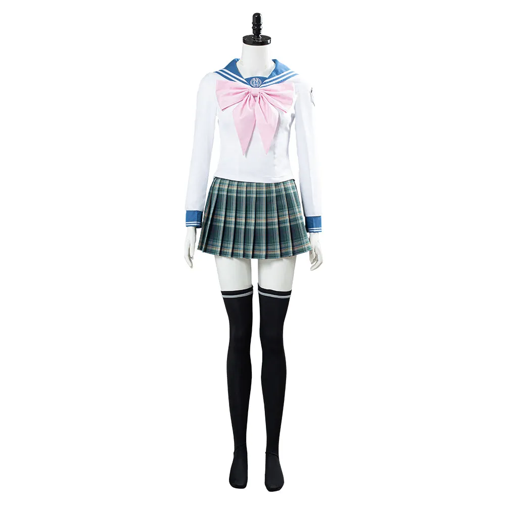 Danganronpa 3 SAYAKA MAIZONO Women Uniform Dress Outfit Cosplay Costume Halloween Carnival Costume