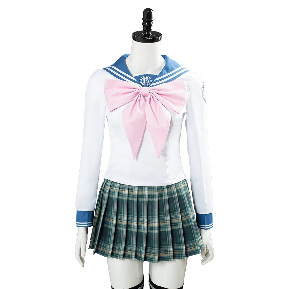 Danganronpa 3 SAYAKA MAIZONO Women Uniform Dress Outfit Cosplay Costume Halloween Carnival Costume