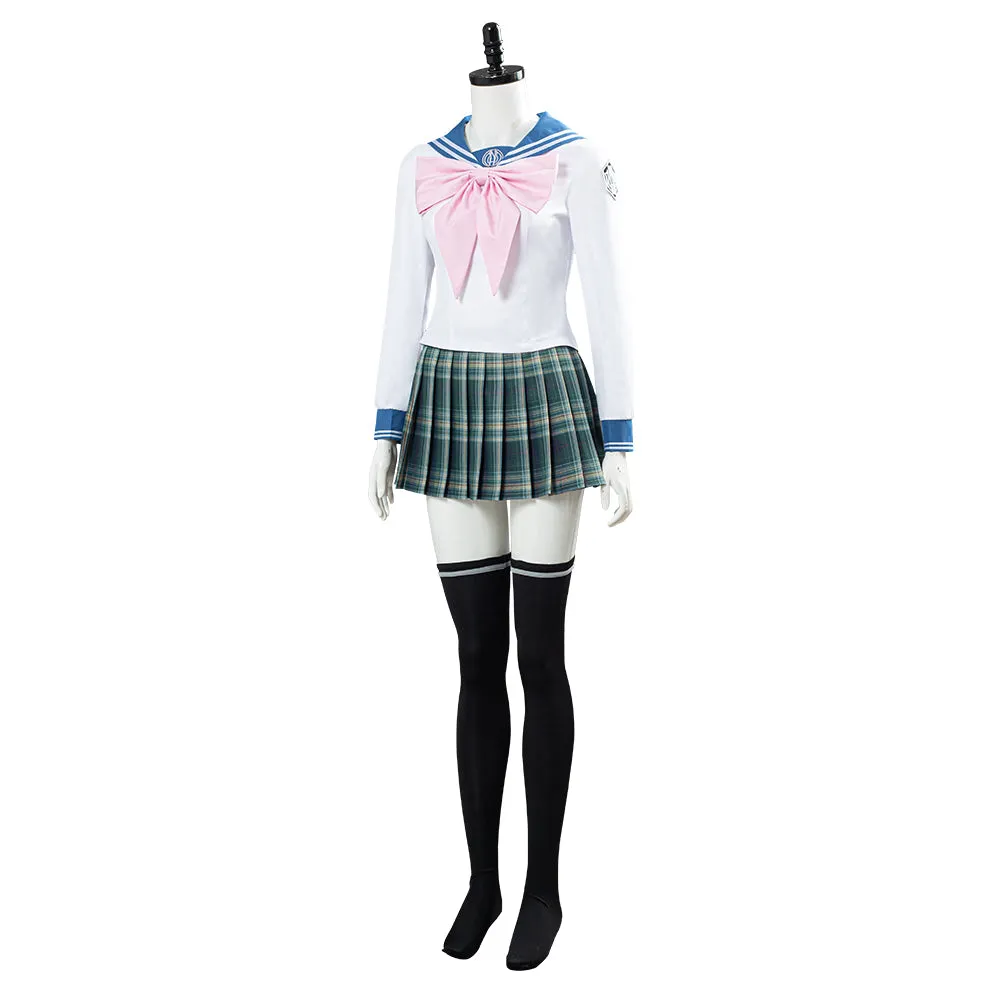 Danganronpa 3 SAYAKA MAIZONO Women Uniform Dress Outfit Cosplay Costume Halloween Carnival Costume