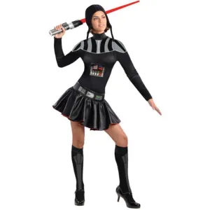 Darth Vader Female Costume Size Xs