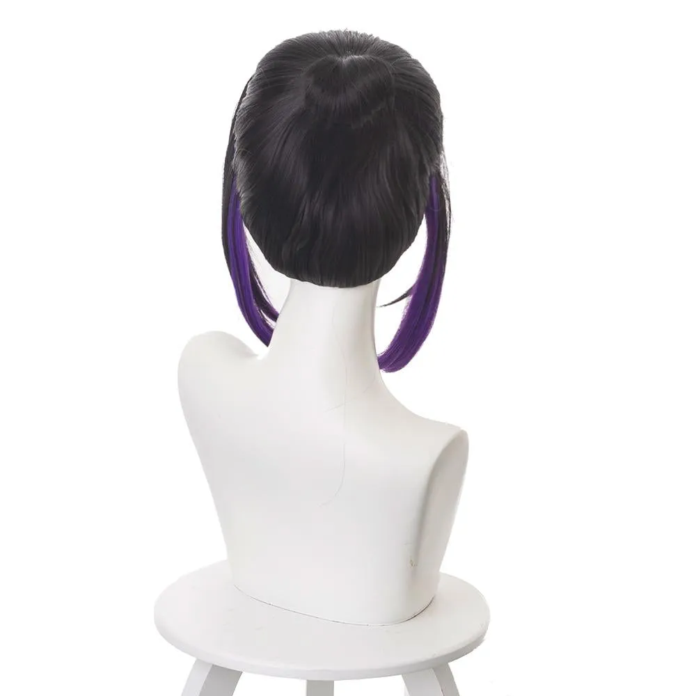 Demon Slayer Shinobu Kochō Anime Character Cosplay Wig Heat Resistant Synthetic Hair