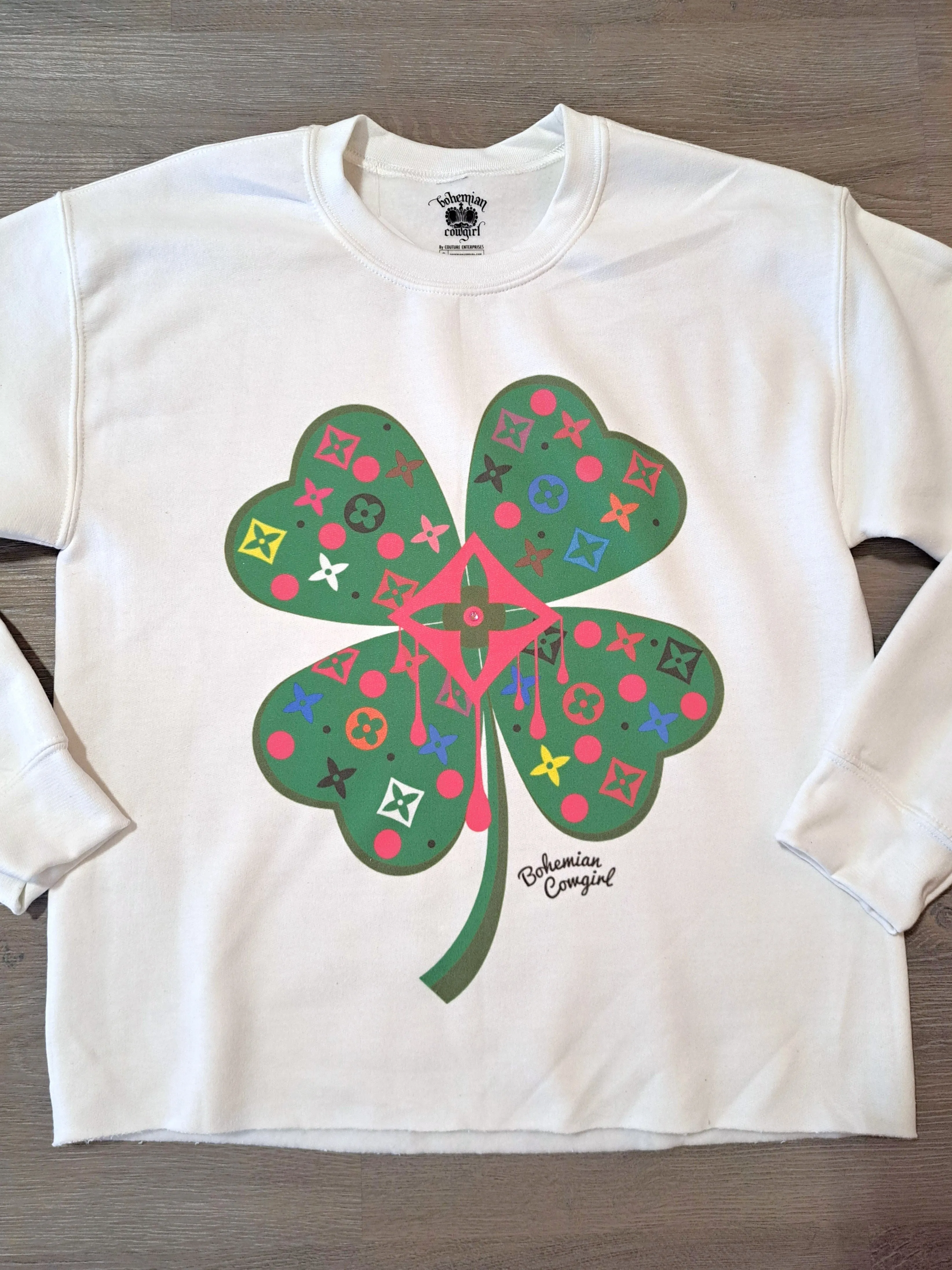 Designer Shamrock Sweatshirt - WS
