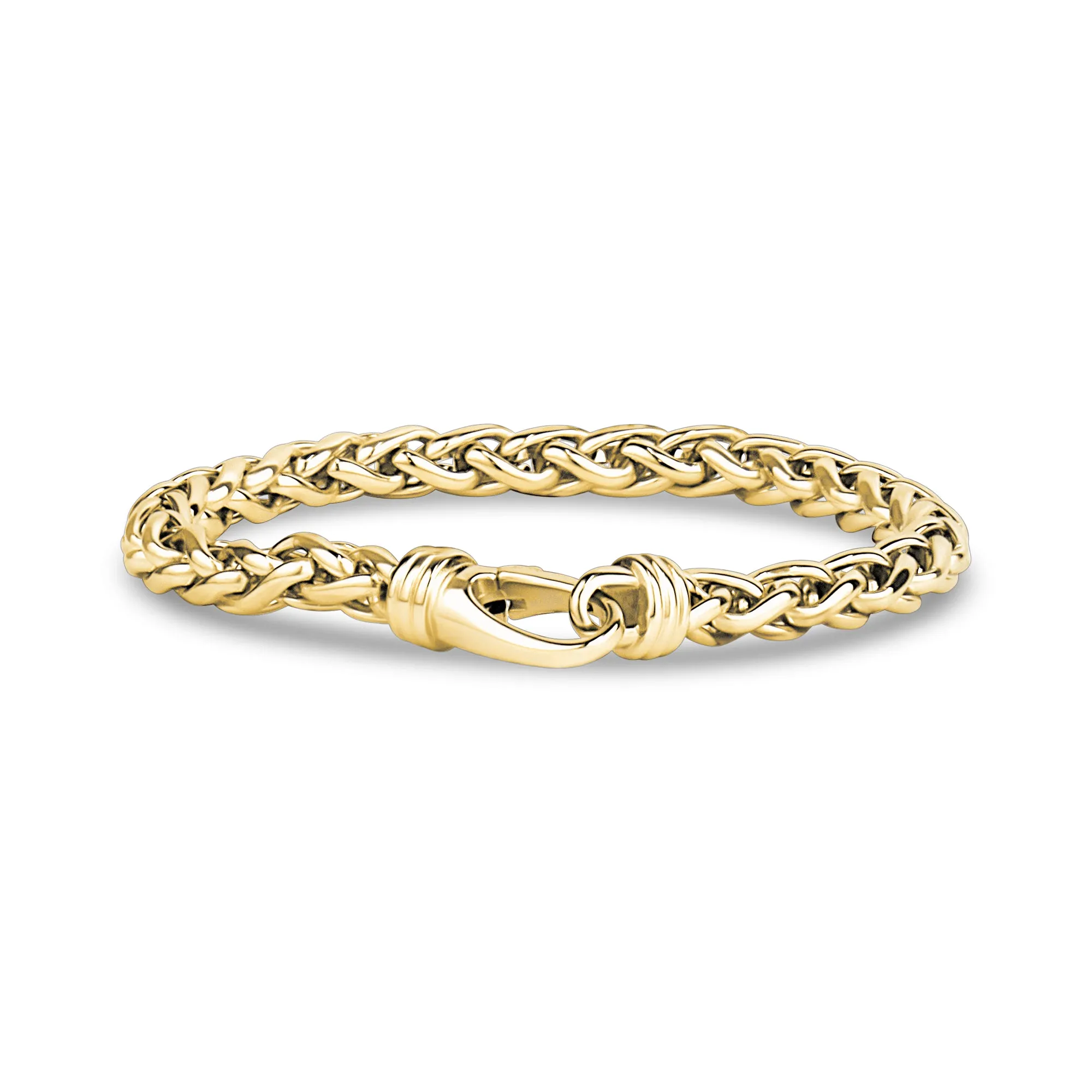 Designer Wheat Chain Bracelet | 6MM