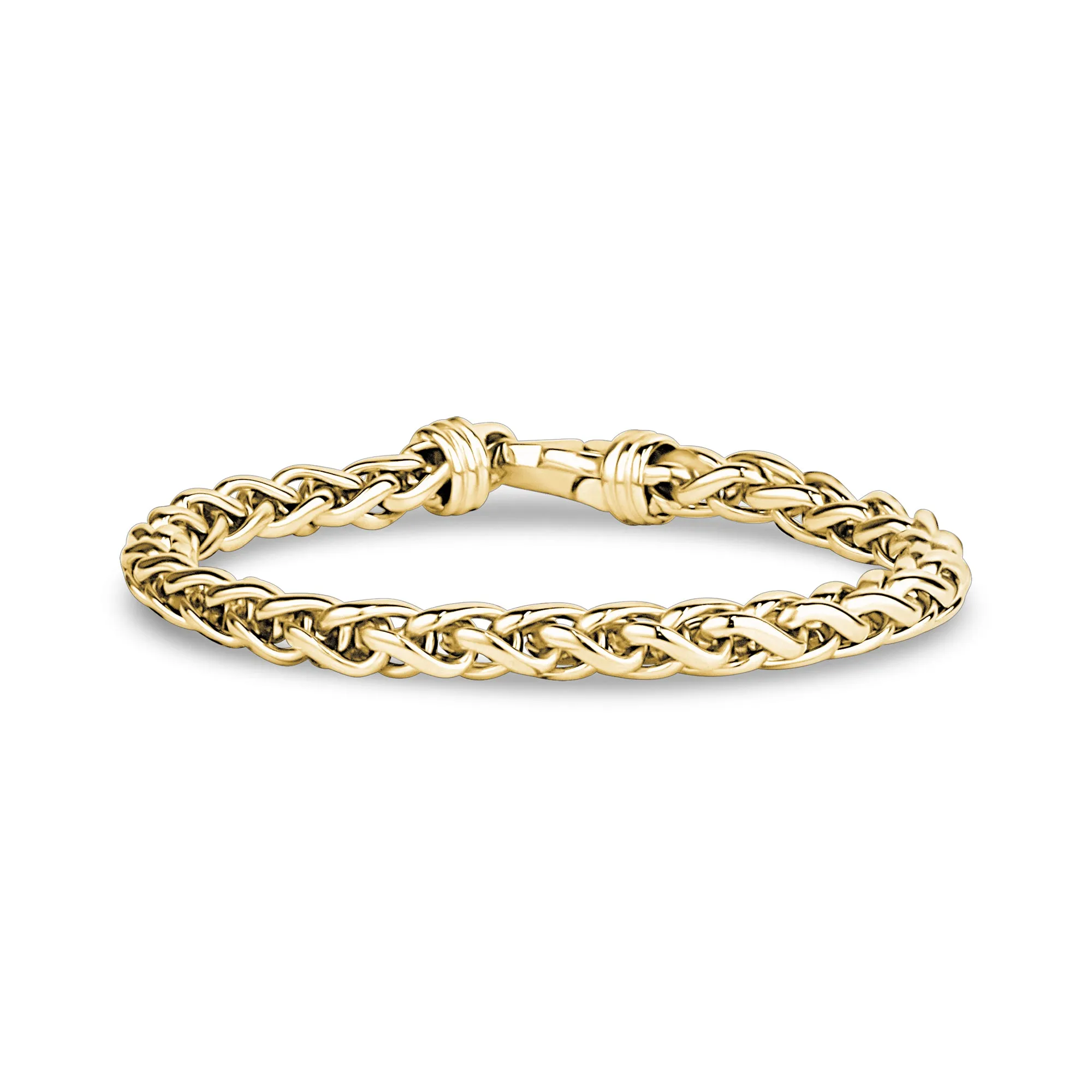Designer Wheat Chain Bracelet | 6MM