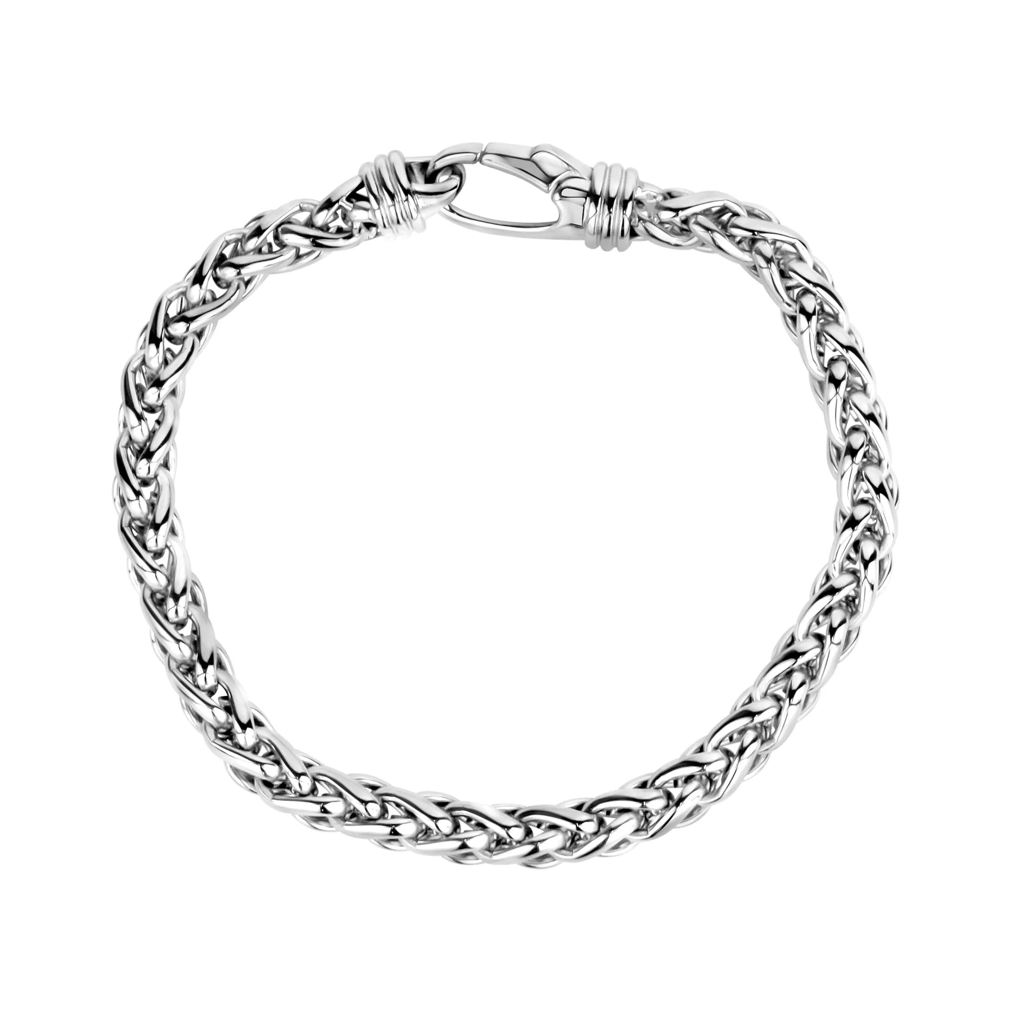 Designer Wheat Chain Bracelet | 6MM