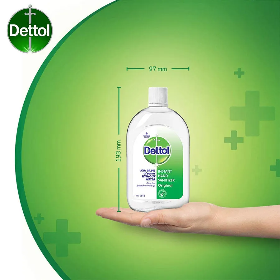 Dettol alcohol based Instant Hand Sanitizer - 500ml refill bottle