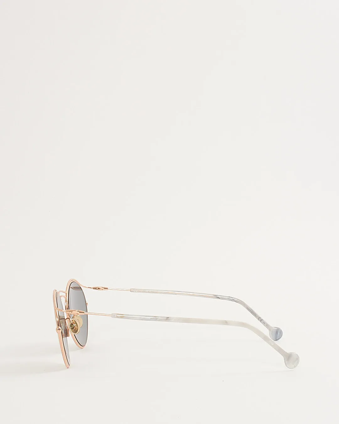 Dior Rose Gold DiorOrigins1 Round Sunglasses