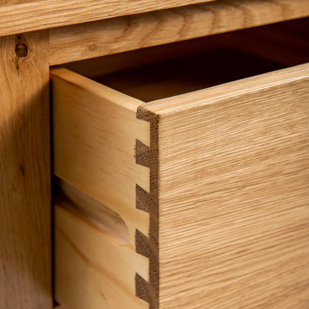 Dorchester Light Oak Compact Sideboard
