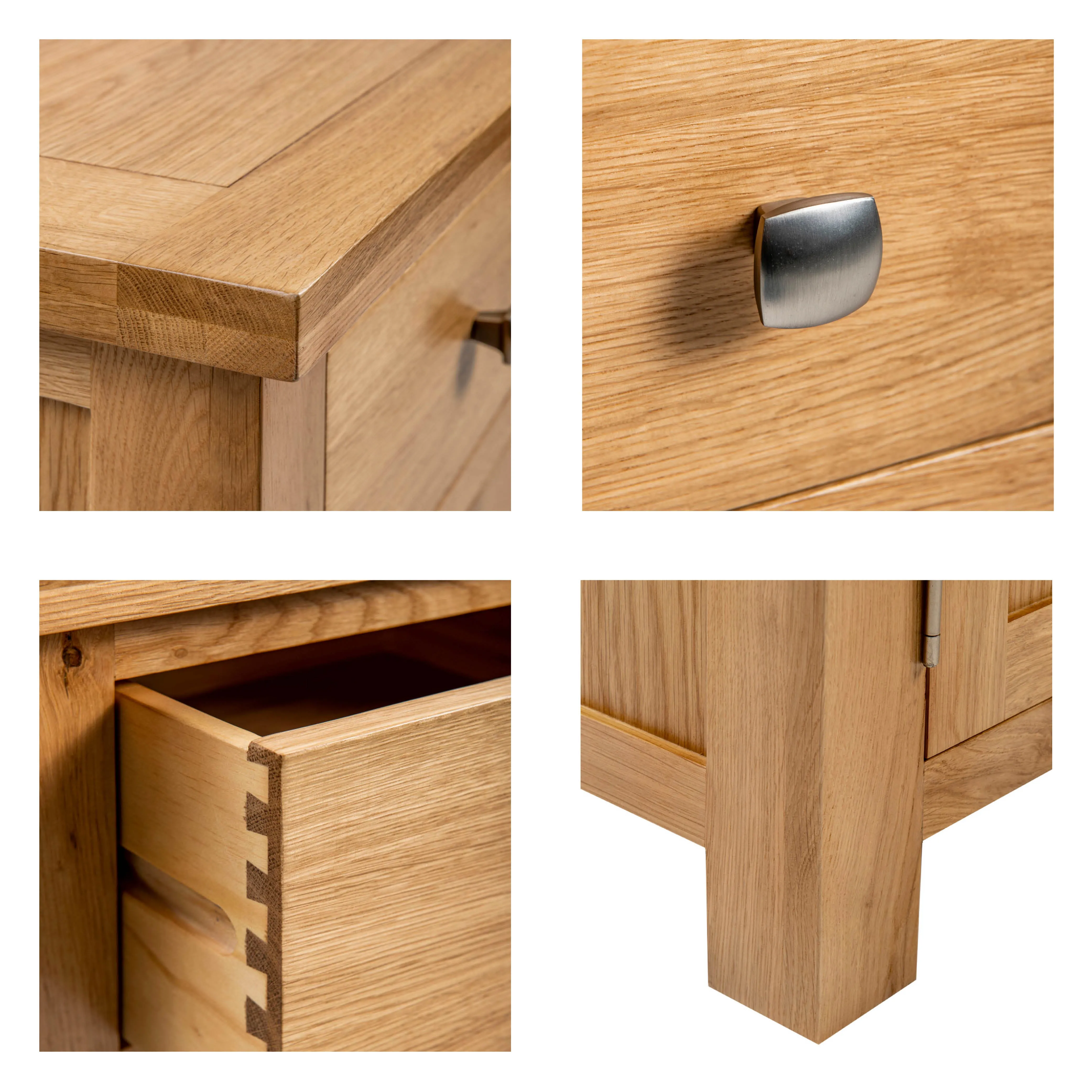 Dorchester Light Oak Compact Sideboard