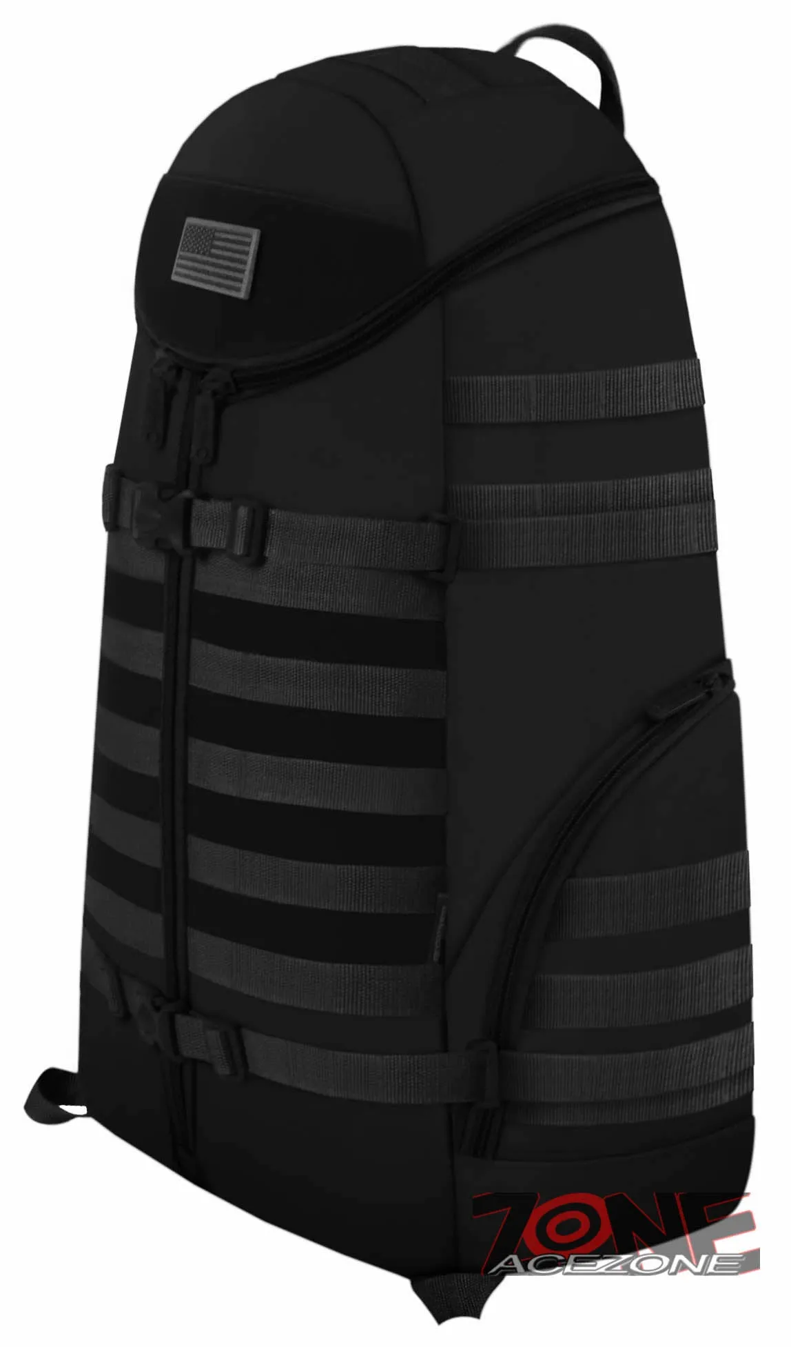 East West USA Tactical Molle Military Assault Hunting Backpack RT516 BLACK