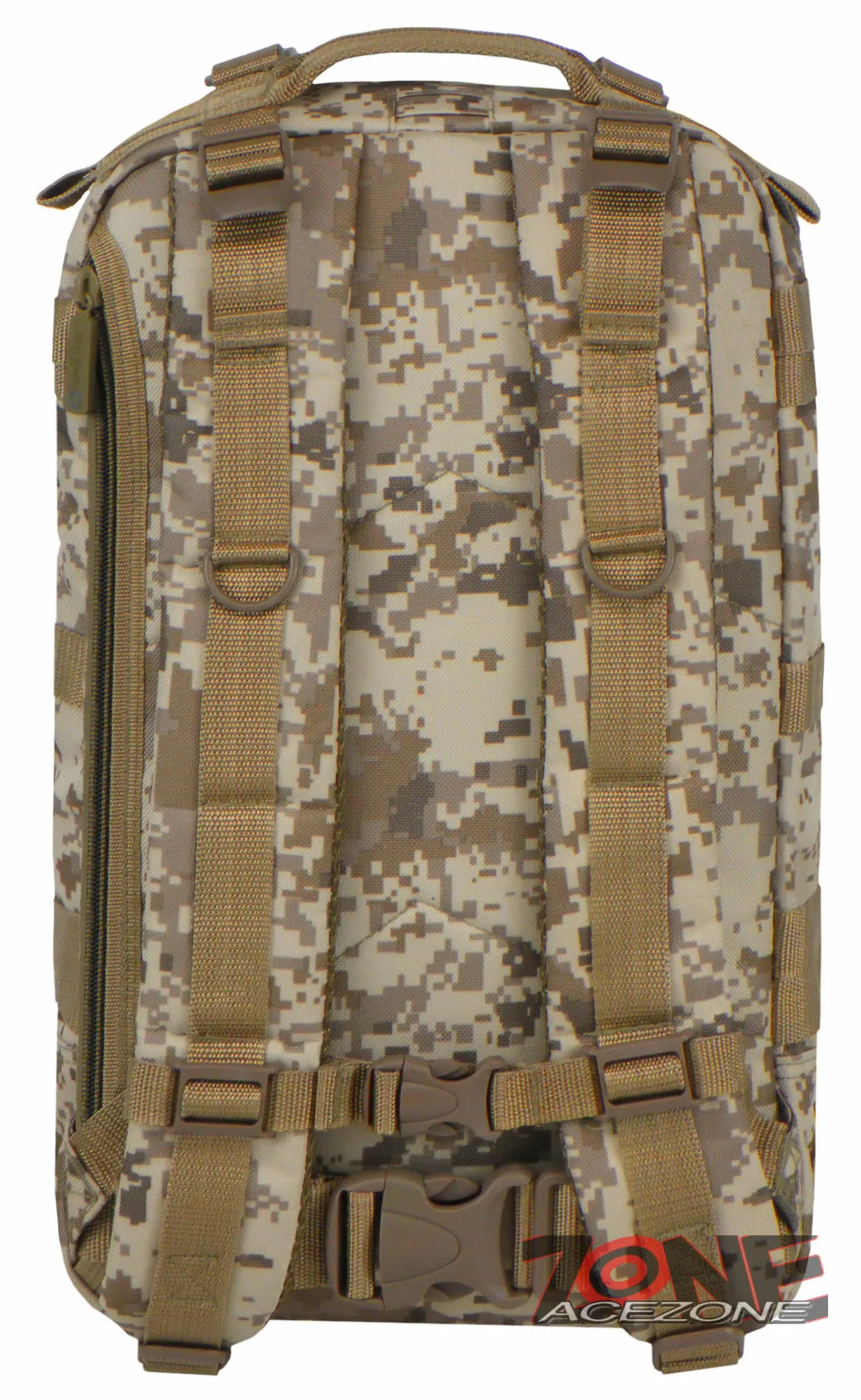 East West USA Tactical Molle Military Assault Hunting Backpack RTC502L TAN ACU