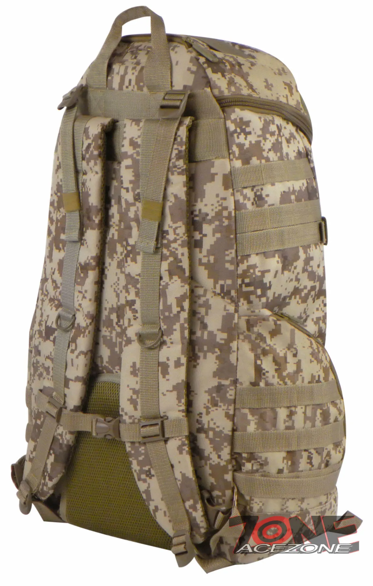 East West USA Tactical Molle Military Assault Hunting Backpack RTC516 TAN ACU