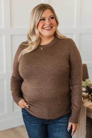 Easy To Remember Lightweight Sweater- Brown