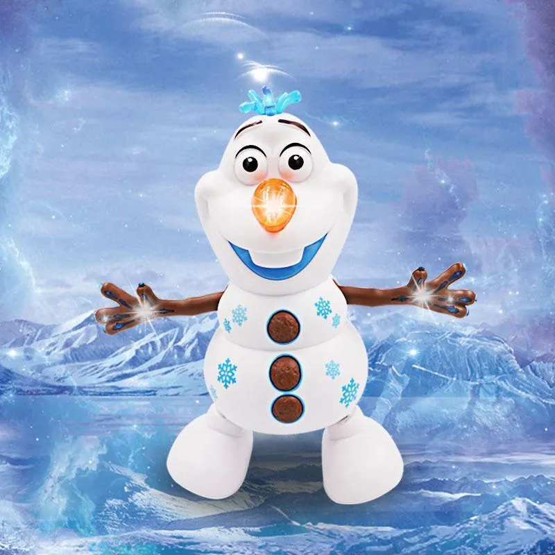 Electric Dancing Music Snowman Toy