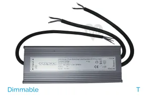 ELED-200-24T | 200w | 24v | 8A | Ecopac Triac PSU