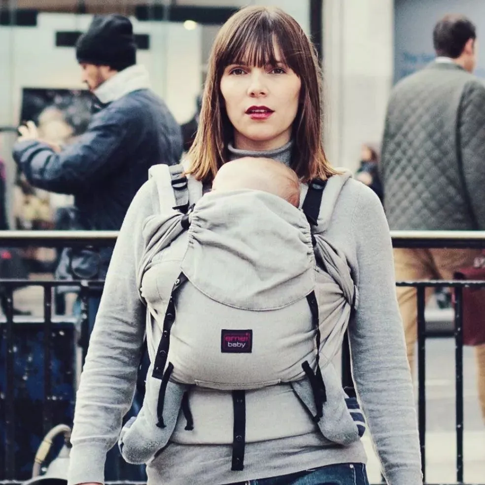 Emeibaby Wrap Conversion Toddler  Carrier - Full Grey