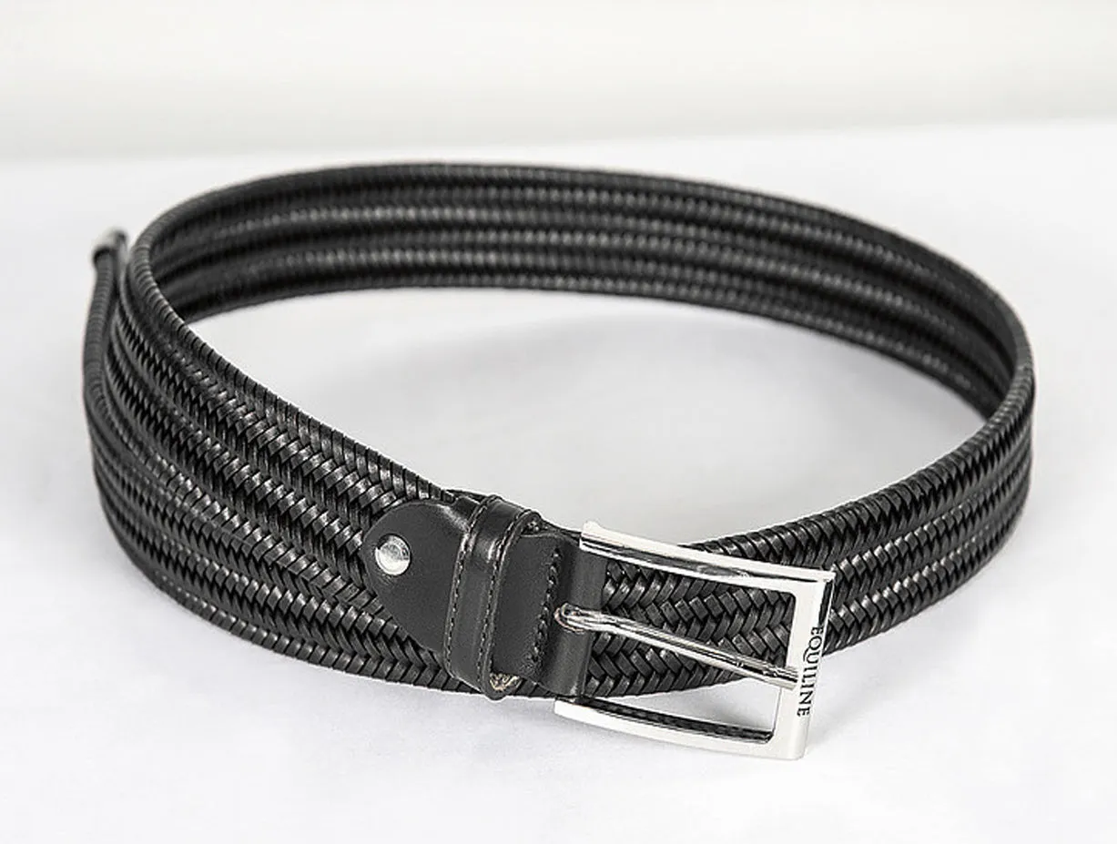 Equiline Logan Braided Leather Unisex Belt