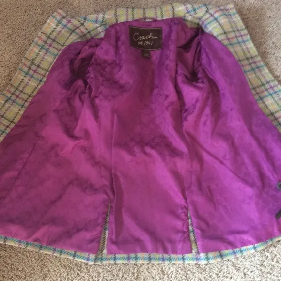 EUC Coach Women’s Coat, Sz S