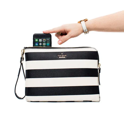 Everpurse Kate Spade Quentin Julia Striped Wristlet