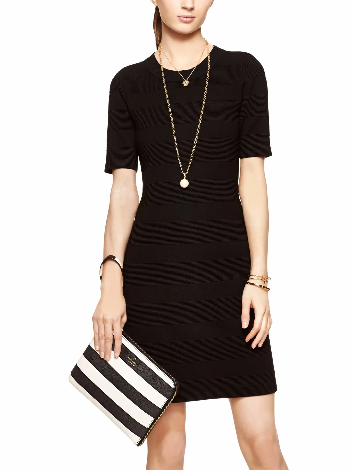 Everpurse Kate Spade Quentin Julia Striped Wristlet