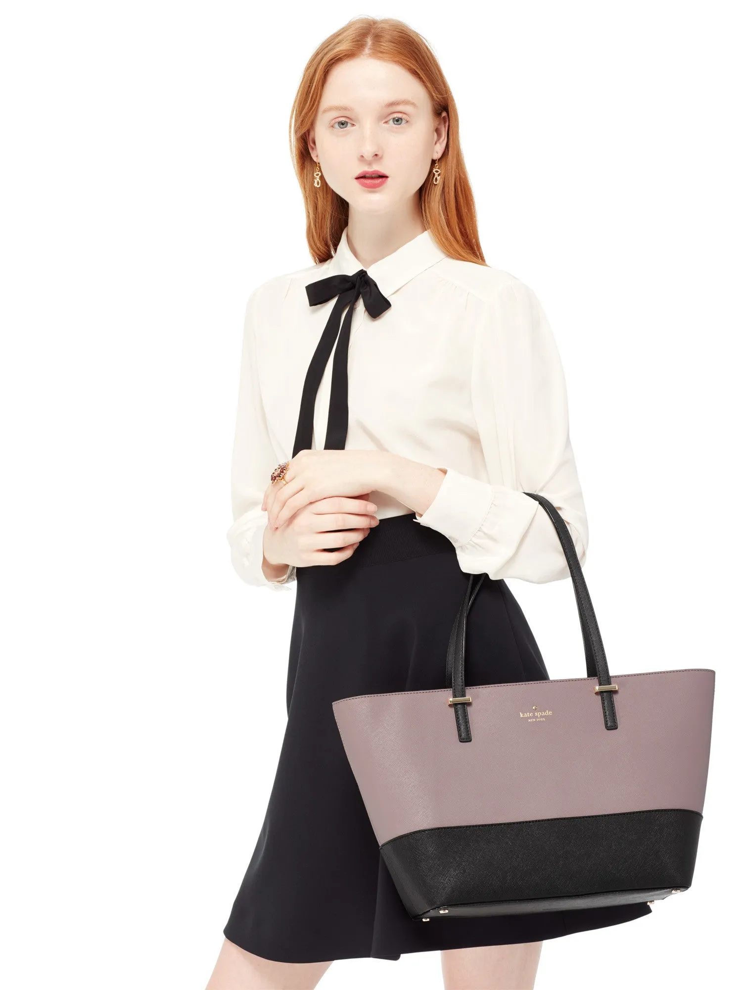 Everpurse Kate Spade Small Harmony Porcini/Black Tote