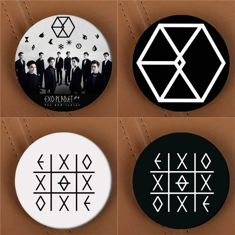 EXO PLANET Brooch Pin Badge