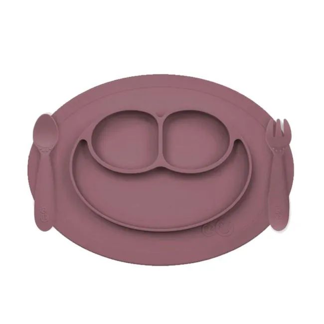 ezpz mini feeding set - mauve