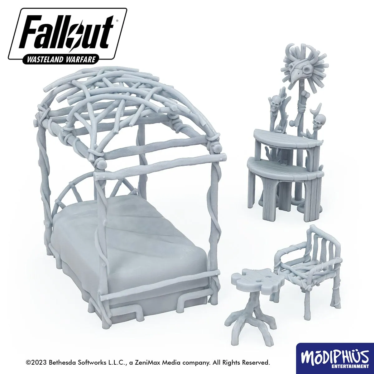 Fallout: Wasteland Warfare - Print at Home - Cult of the Mothman Altar