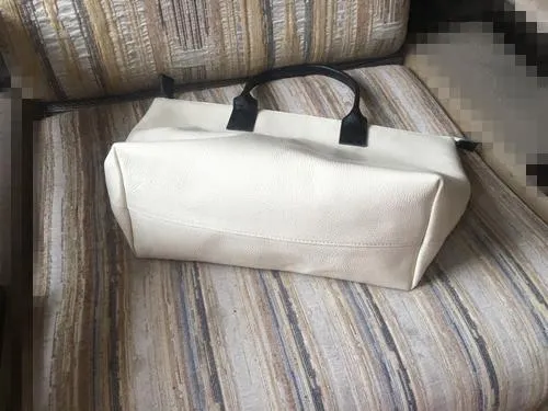 Fashion Womens White Leather Handbag White Cute Handbag Purse For Women
